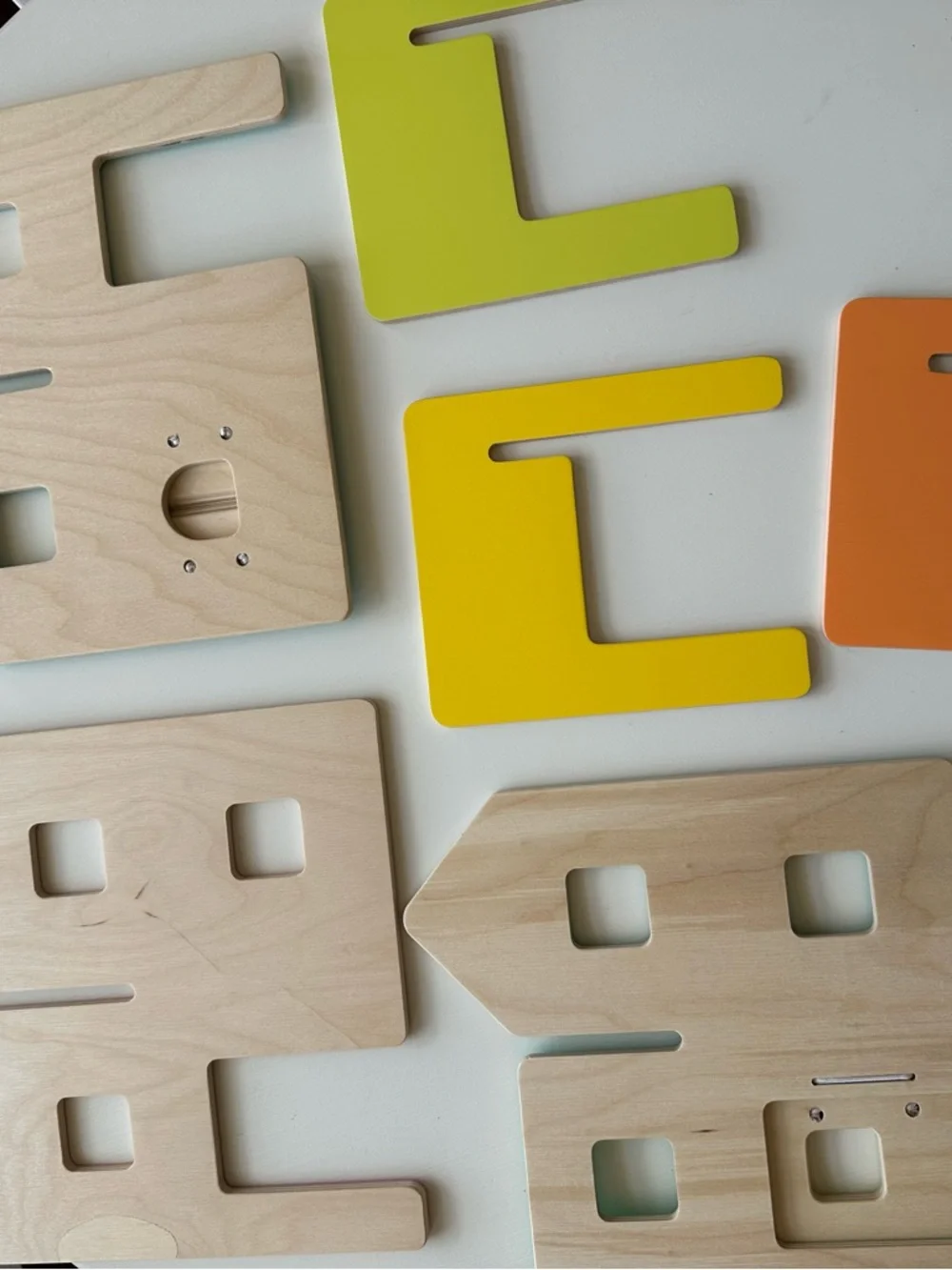 Lovevery | Wooden Modular Village & Pathways + Friends & Swing Set